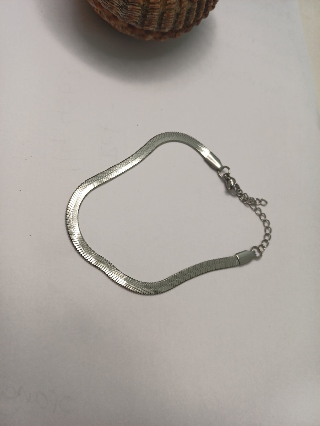 Silver Snack Braclet