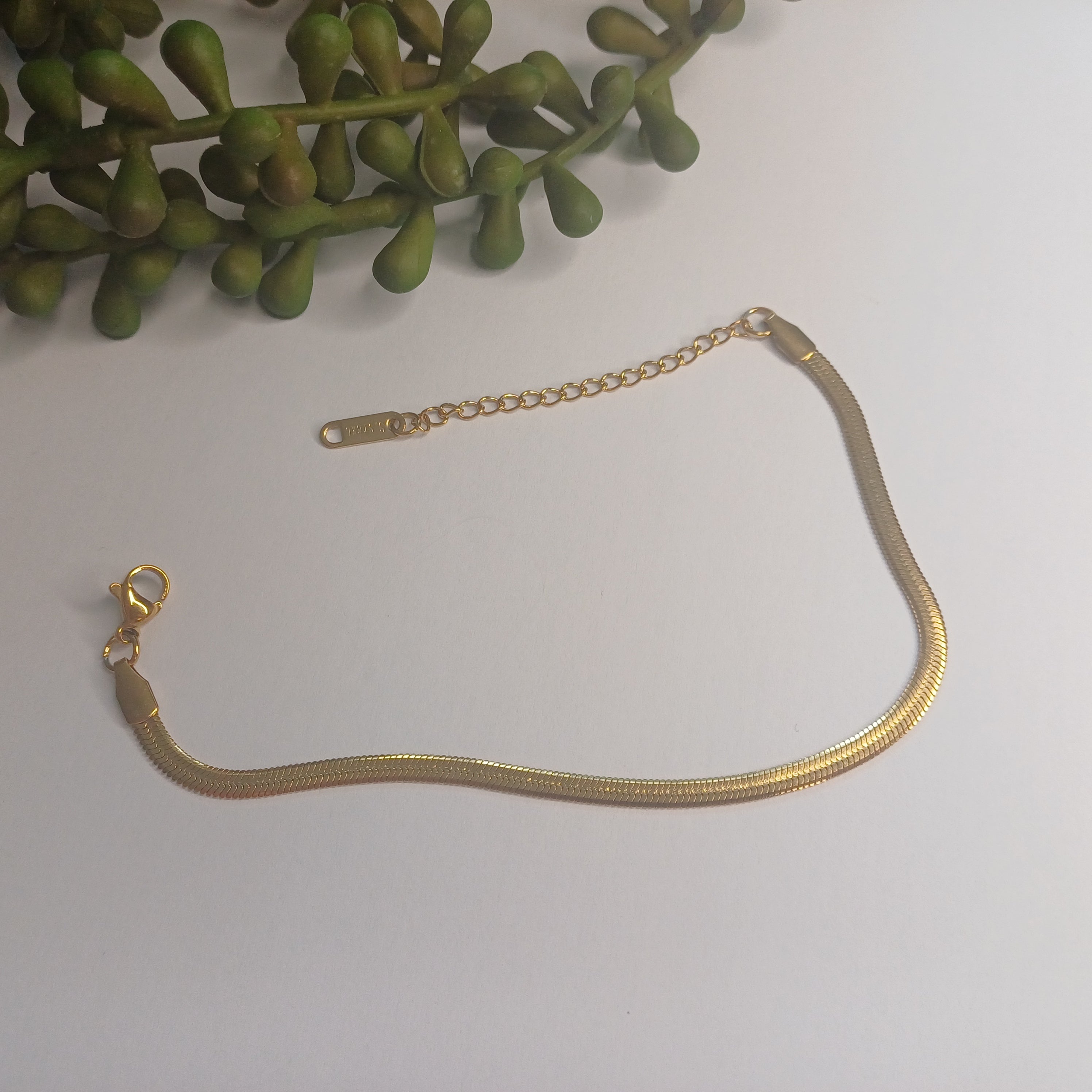 Golden Sleek Bracelet