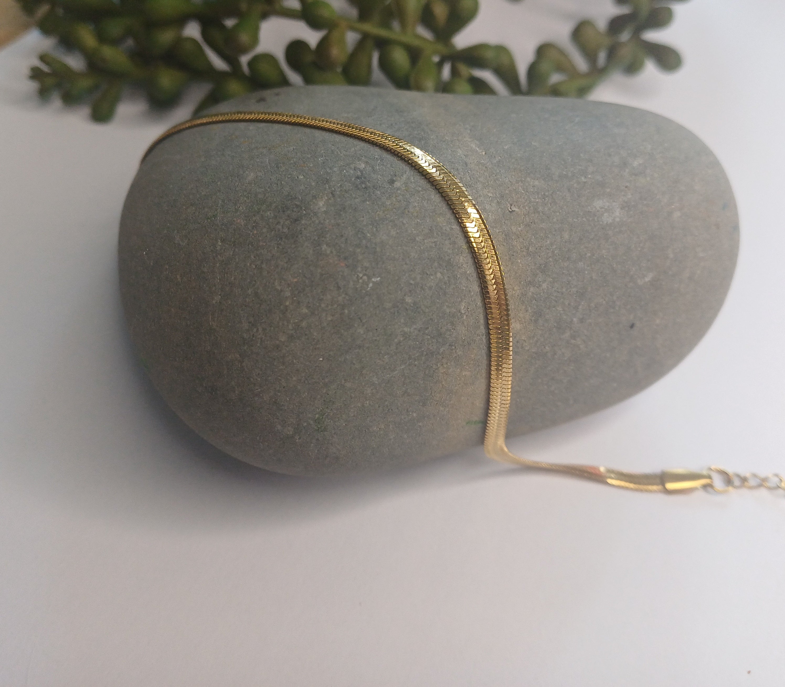 Golden Sleek Bracelet