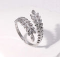 Leaf Stencil Ring