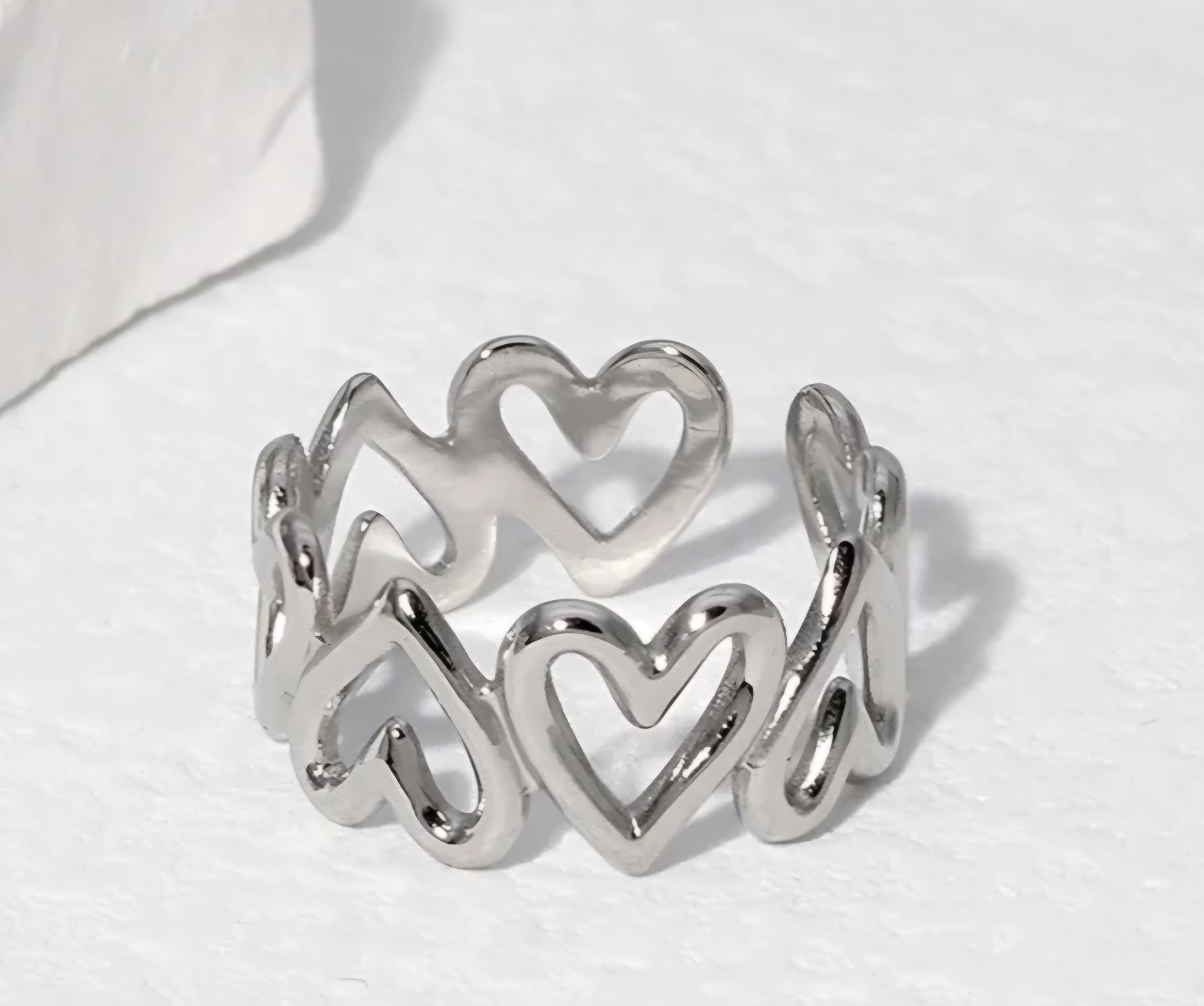 Heart Stencil Ring