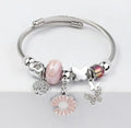 Daisy Charm Bangle